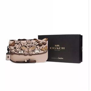 COACH 1941 Butterfly 3D Bag Clutch Wristlet